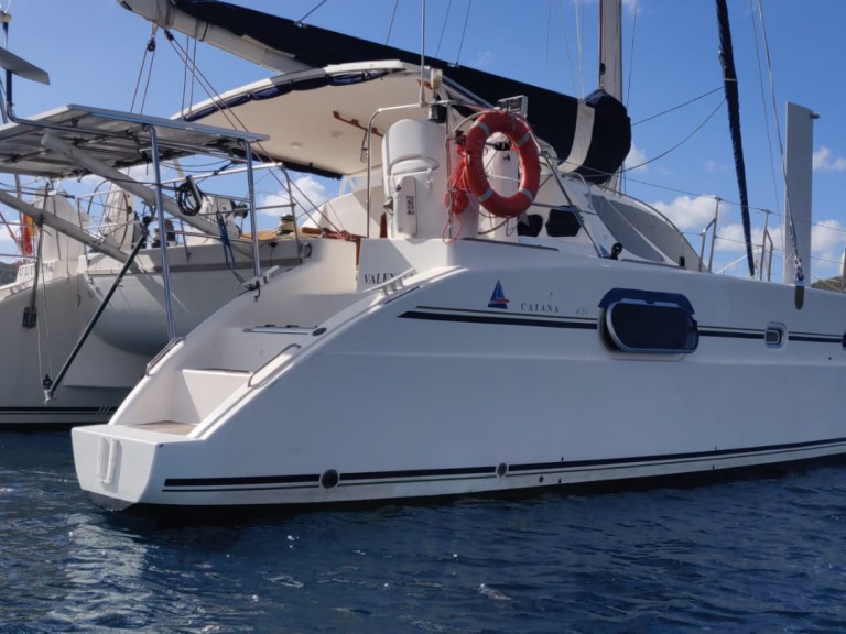 Bali Catana 431 charter bareboat or skippered in  Port d'Andratx