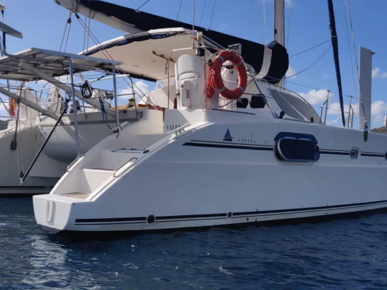 Bali Catana 431 charter bareboat or skippered in  Port d'Andratx