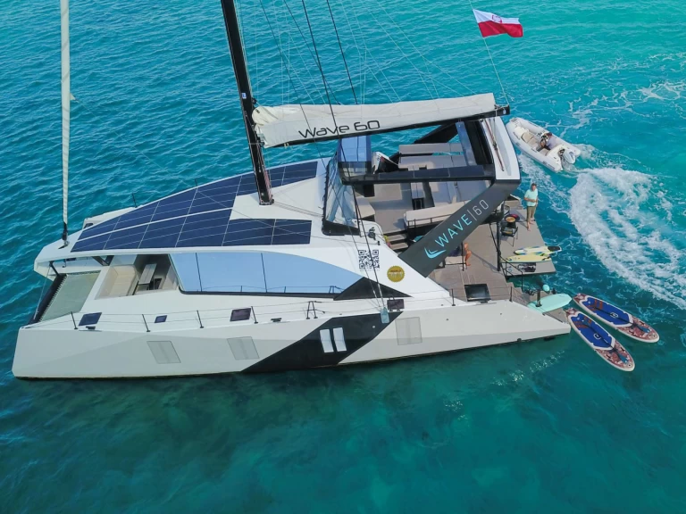 Wave Catamarans Summer charter bareboat or skippered in  Paradise Island