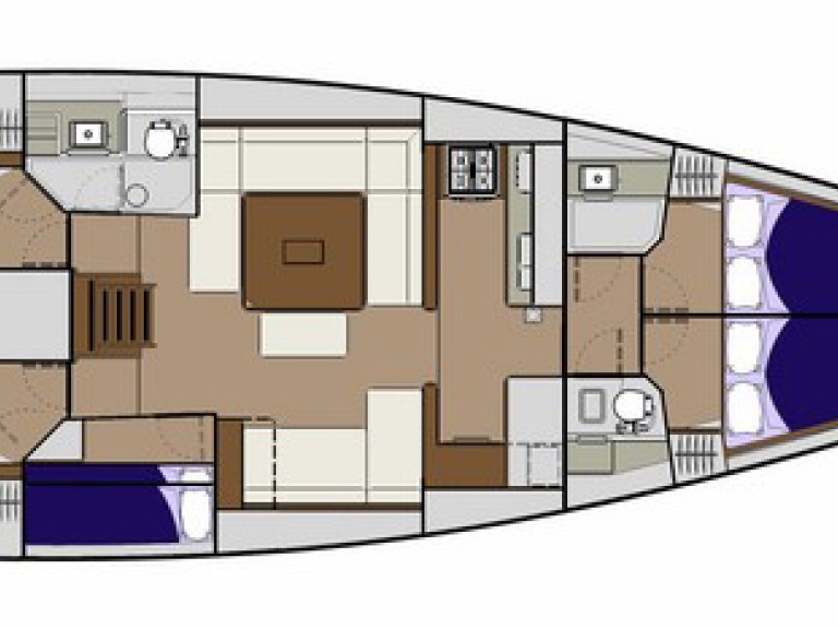 Charter a Dufour Dufour 560 Grand Large in Rhodes (City) on Samboat