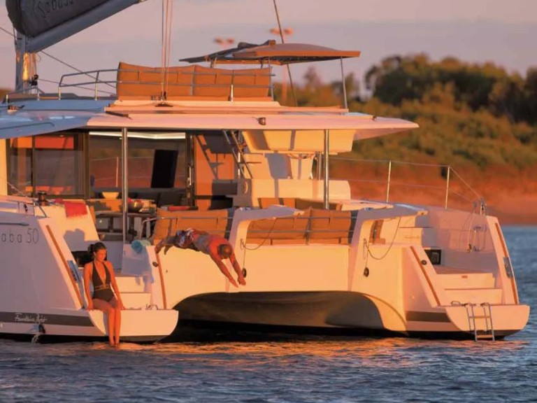 Fountaine Pajot Saba 50 charter bareboat or skippered in  Marmaris