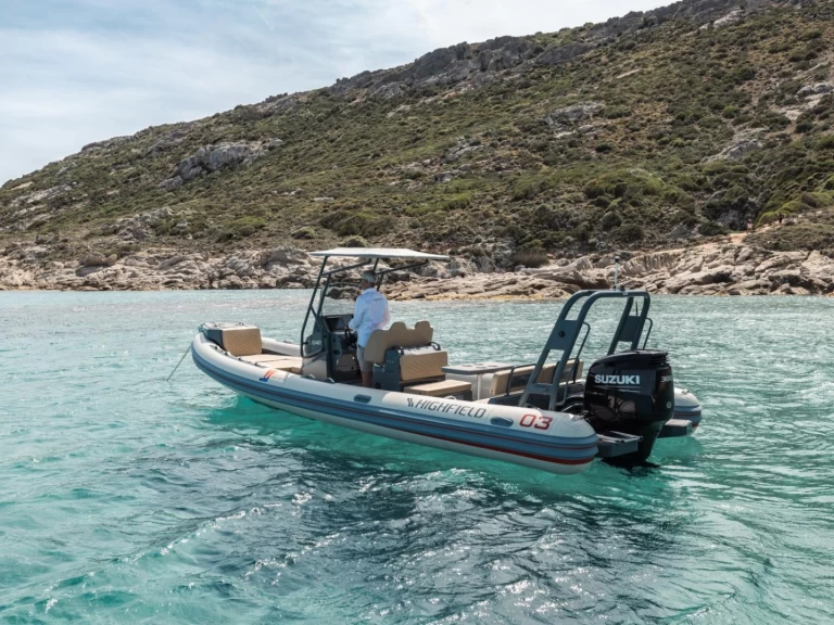 Highfield Highfield Sport 800 charter bareboat or skippered in  Propriano