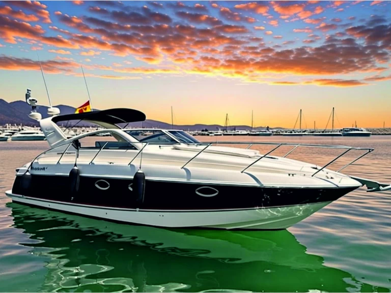 Fairline Targa 37 charter bareboat or skippered in  Marbella