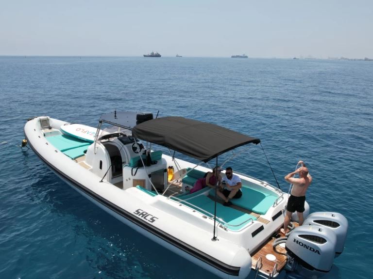 Sacs Stratos 12 charter bareboat or skippered in  Limassol Marina