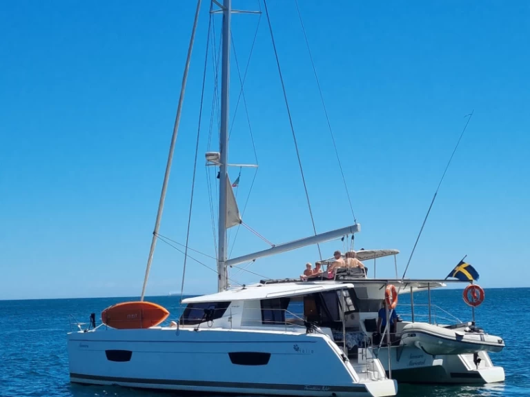 Yacht hire Lagos cheap Helia 44 Maestro