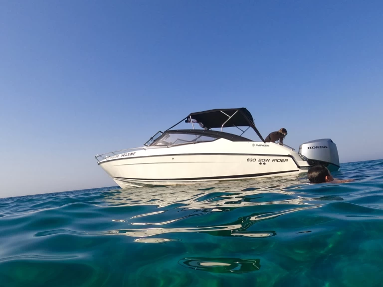 RIB hire in Latchi - Parker 630 bowrider 