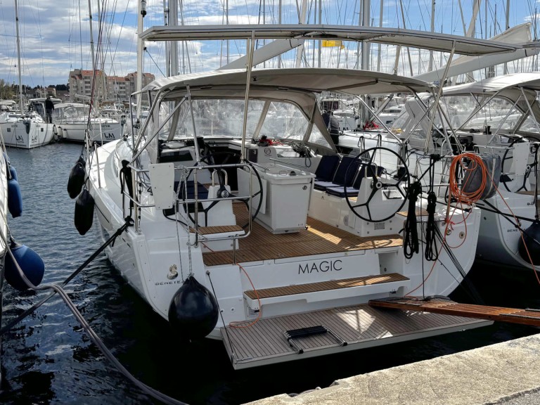 Bénéteau Oceanis 40.1 charter bareboat or skippered in  Biograd na Moru