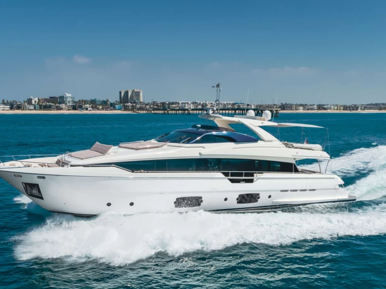 Luxury Yacht hire in New England - Ferretti SOL SHINE 