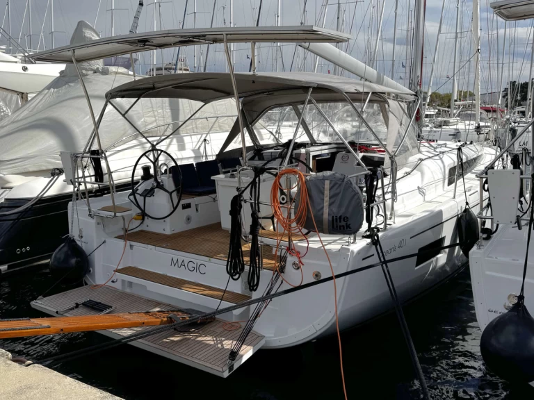 Bénéteau Oceanis 40.1 charter bareboat or skippered in  Biograd na Moru