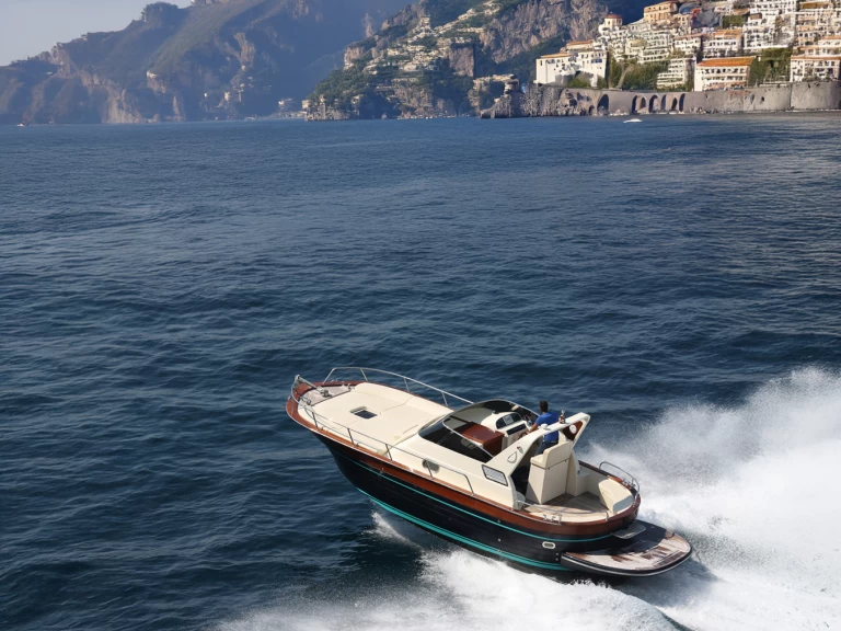 Hire Motorboat with or without skipper Jeranto Amalfi