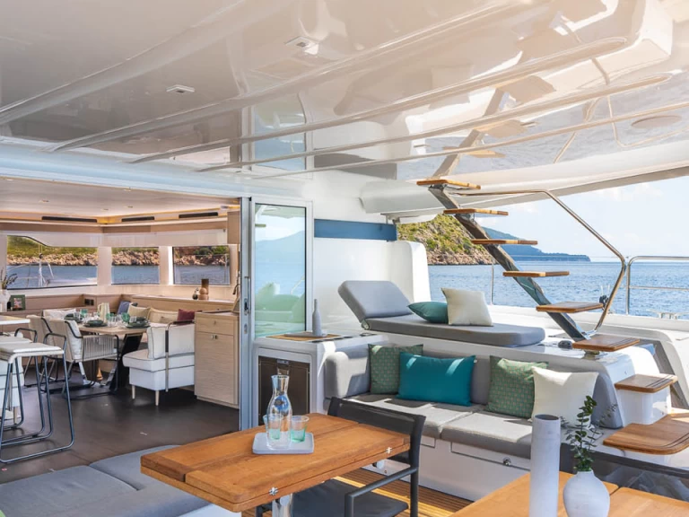 Catamaran to hire Portisco at the best price