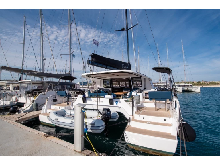 Yacht hire Lávrio cheap Nautitech 48 Open