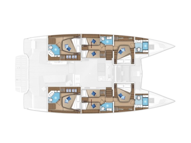 Yacht hire Cugnana Verde cheap Lagoon 55