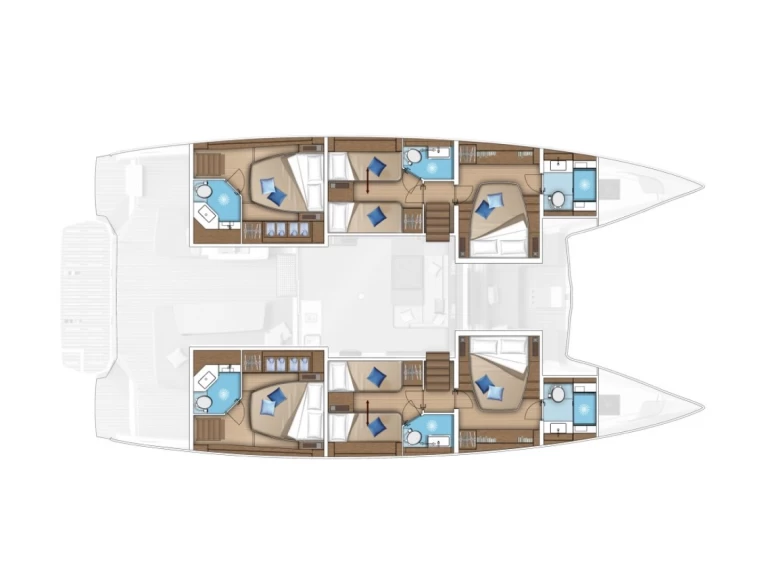 Yacht hire Cugnana Verde cheap Lagoon 55