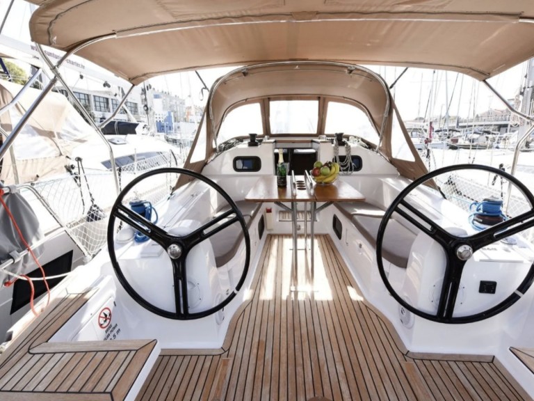 Elan Impression 40 charter bareboat or skippered in  Sutomišćica