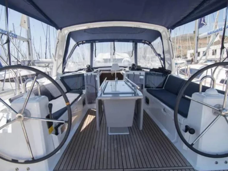 Bénéteau Oceanis 41.1 charter bareboat or skippered in  Gouvia
