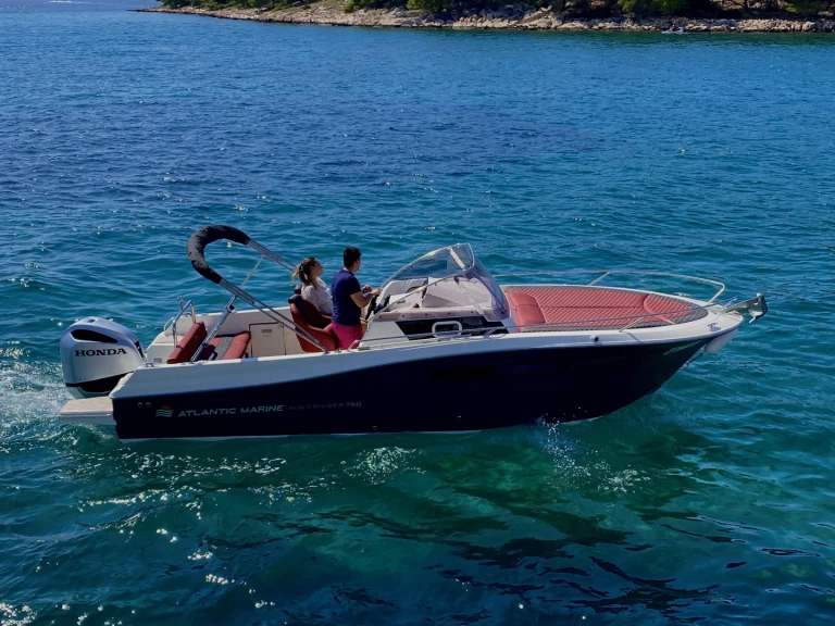 Atlantic 730 Sun Cruiser charter bareboat or skippered in  Tribunj