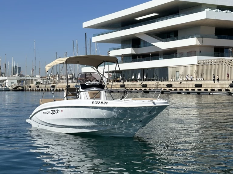 Motorboat hire in Valencia - Barqa Q20