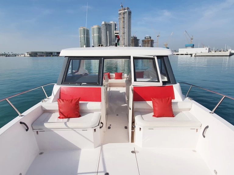 Sea Ray X13 charter bareboat or skippered in  Dubaï harbour