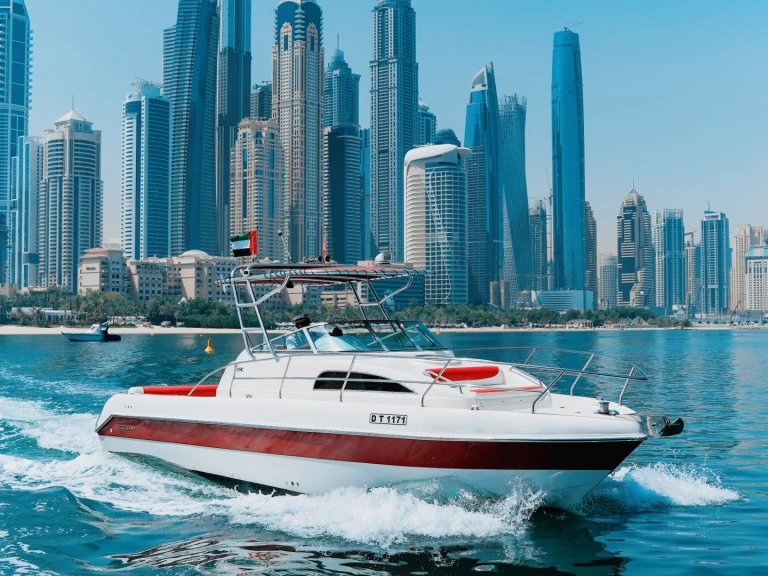 Motorboat to hire Dubaï harbour at the best price