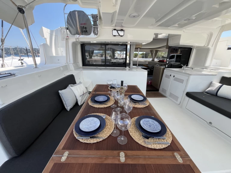 Lagoon Lagoon 46 charter bareboat or skippered in  Port Grimaud