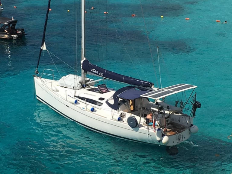 Elan Elan 410 charter bareboat or skippered in  La Trinité-sur-Mer