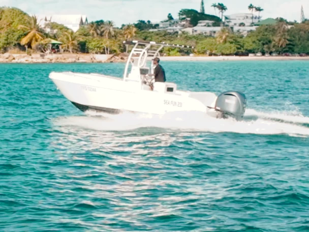 Hire a Forboat Forbin 23 Le Gosier