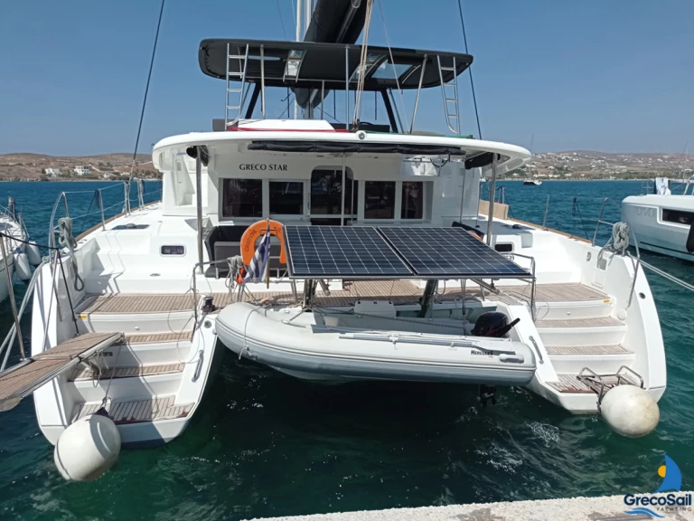 Lagoon Lagoon 450 F charter bareboat or skippered in  Alimos