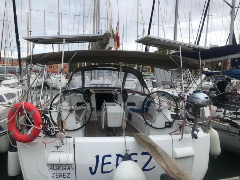 Jeanneau Sun Odyssey 519 charter bareboat or skippered in  Palma de Mallorca