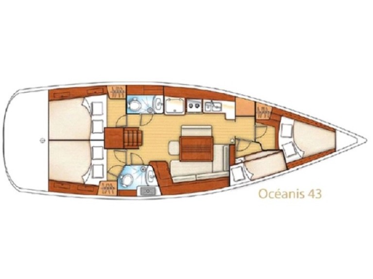 Yacht charter Palma de Mallorca - Bénéteau Oceanis 43 on SamBoat