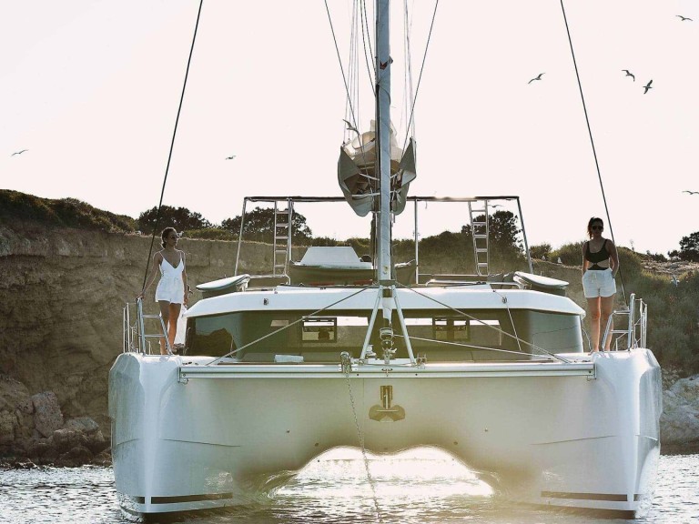 Yacht hire Olbia cheap Dufour Catamarans 48 Sail