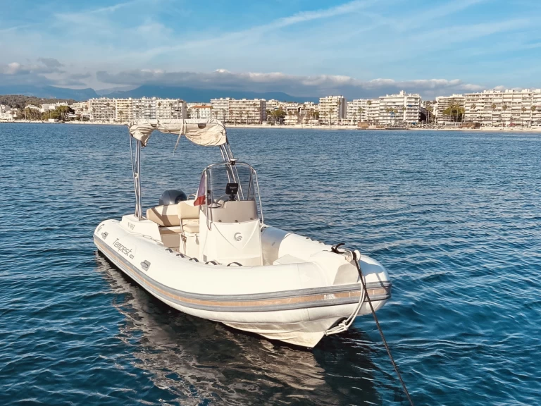 Capelli Tempest 600 charter bareboat or skippered in  Vallauris