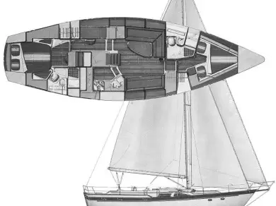 Hire Sailboat Irwin with a boat licence