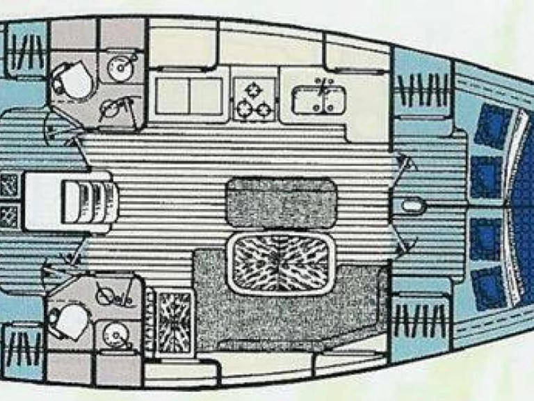 Charter a sailboat orca 43 in Formia on Samboat