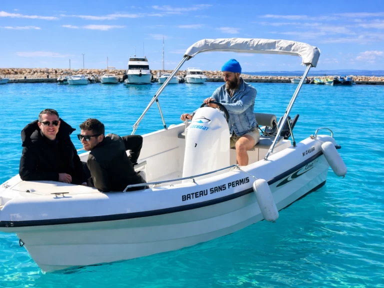 Hire Motorboat with or without skipper Karel Nice