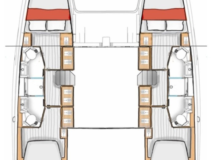 Excess Excess 13 - 4 + 1 cab. charter bareboat or skippered in  Zaton