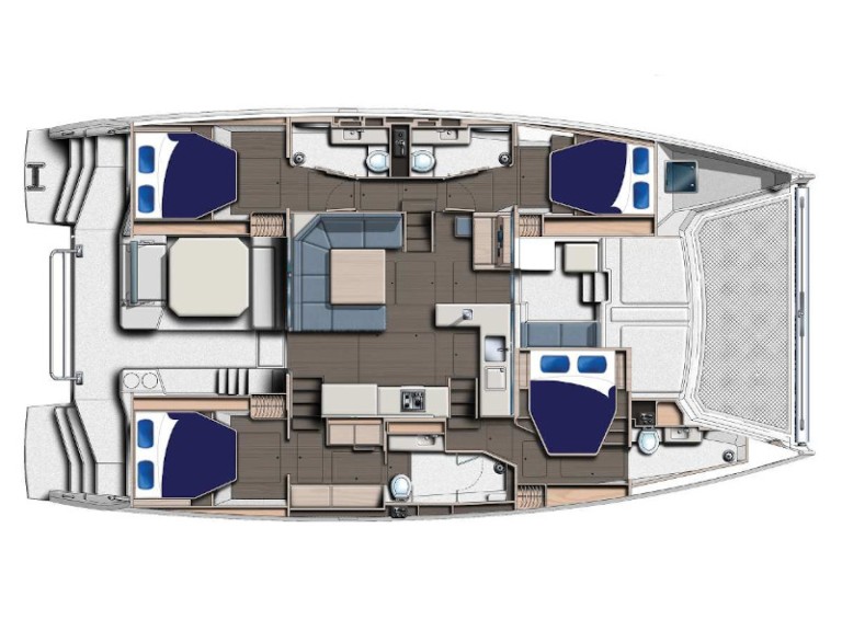 Yacht hire Adaköy cheap Catamaran 50