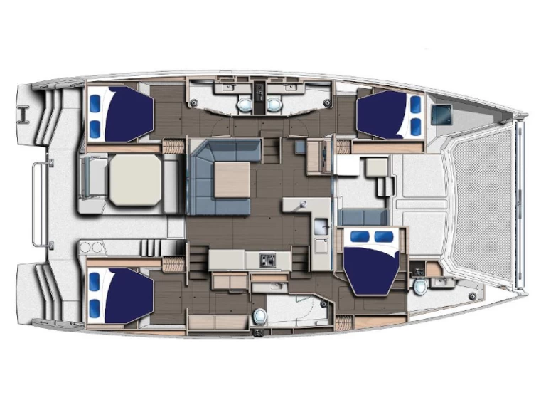 Yacht hire Adaköy cheap Catamaran 50