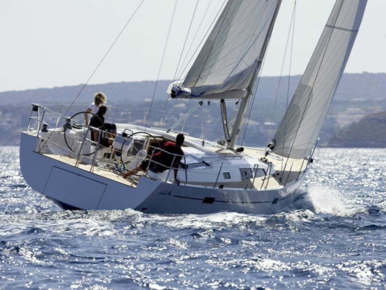 Hanse Hanse 470 charter bareboat or skippered in  Vlychada