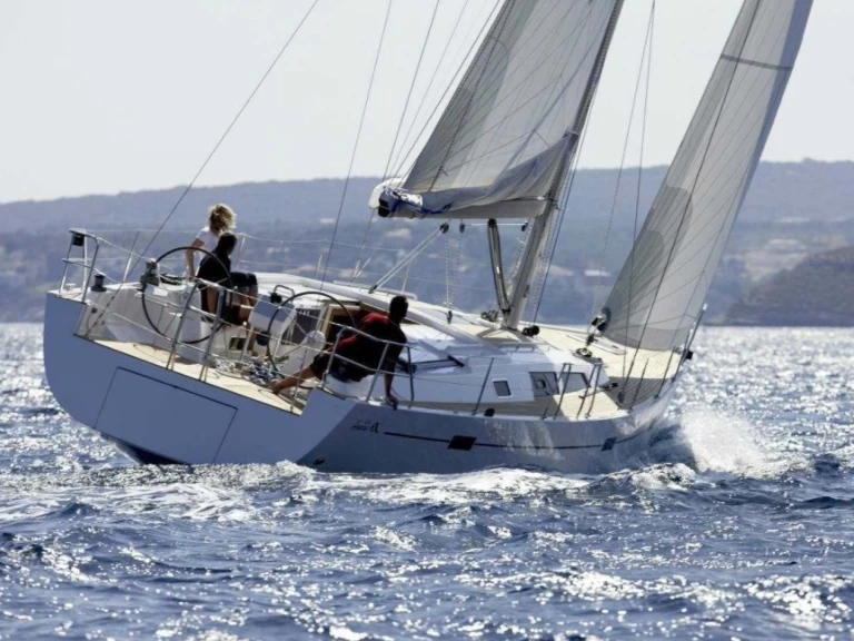 Hanse Hanse 470 charter bareboat or skippered in  Vlychada