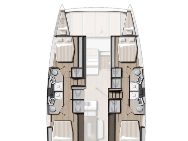 Yacht charter Olbia - Bali Bali 4.6 on SamBoat