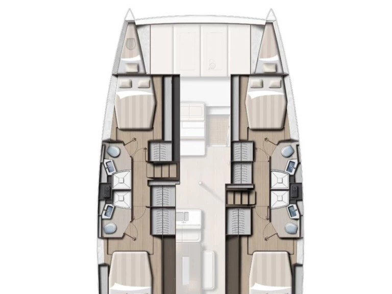 Yacht charter Olbia - Bali Bali 4.6 on SamBoat