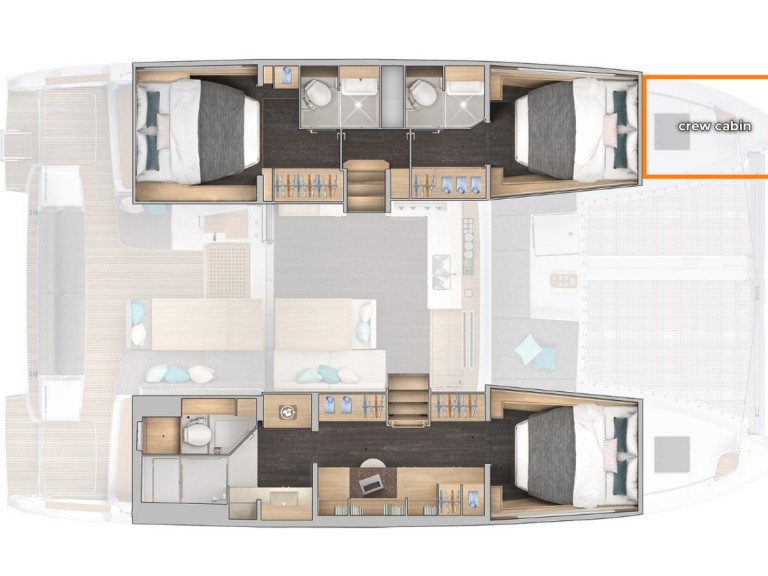 Hire Catamaran with or without skipper Lagoon Kaštela