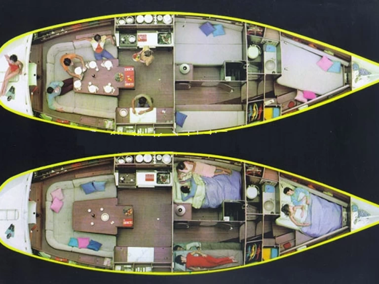 Hire Sailboat Comar with a boat licence