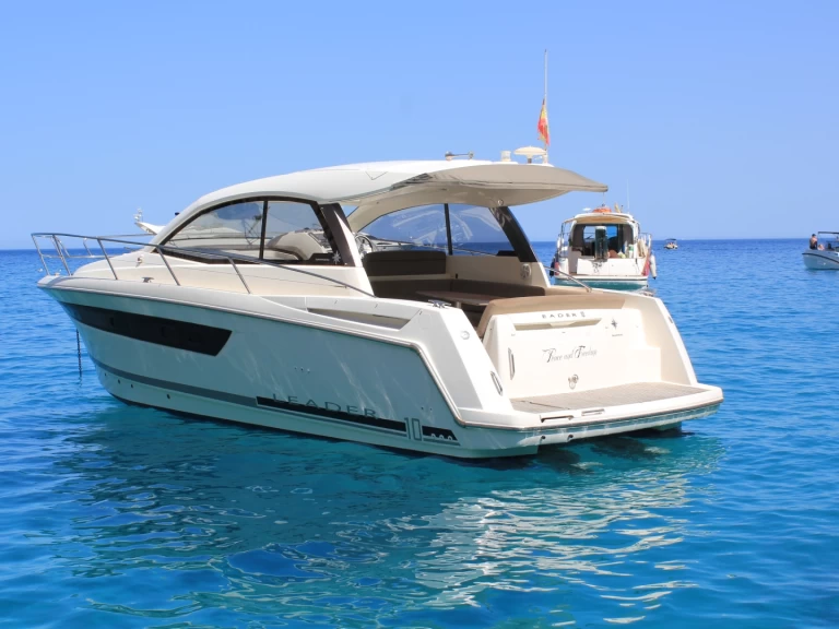 Jeanneau Leader 10 charter bareboat or skippered in  Alcúdia