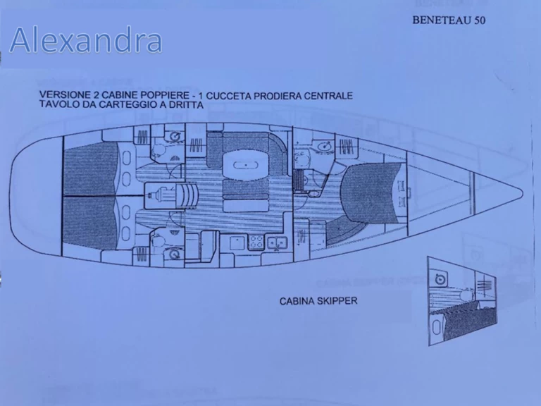 Sailboat hire in Fezzano - Bénéteau Beneteau 50
