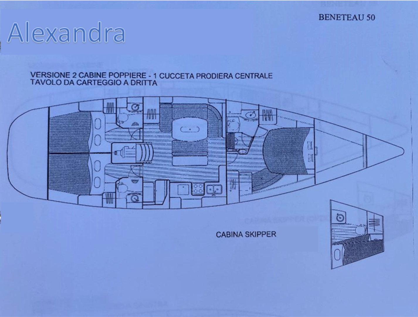 Sailboat hire in Fezzano - Bénéteau Beneteau 50