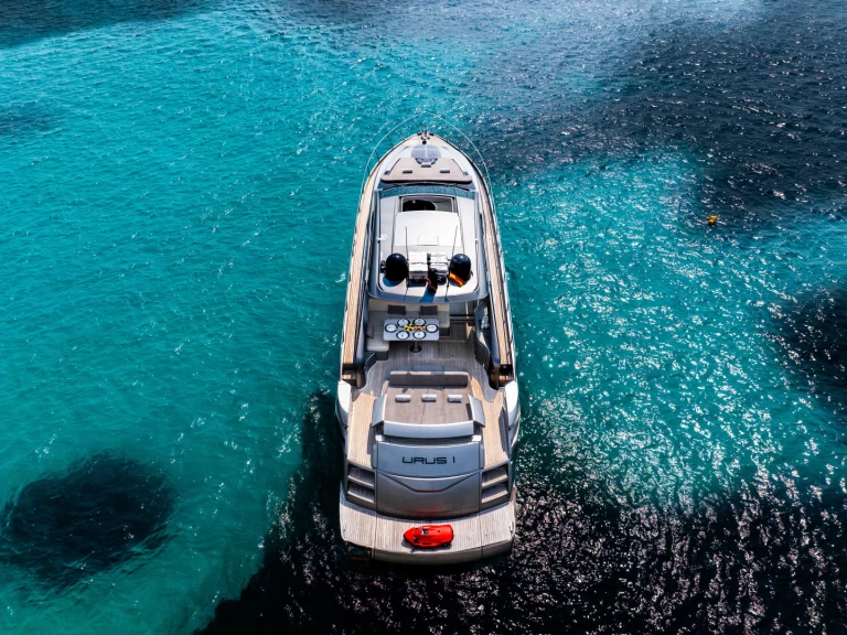 Yacht hire Ibiza Magna cheap Pershing 62