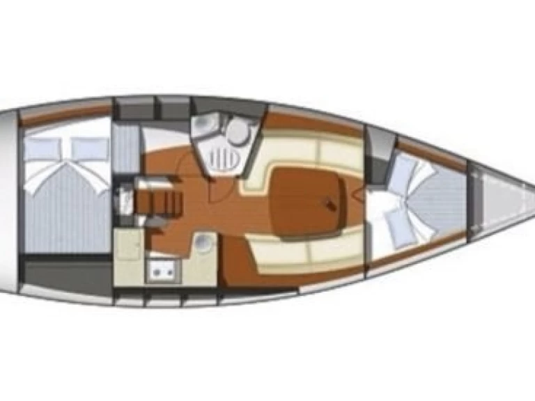 Hire Sailboat Jeanneau with a boat licence