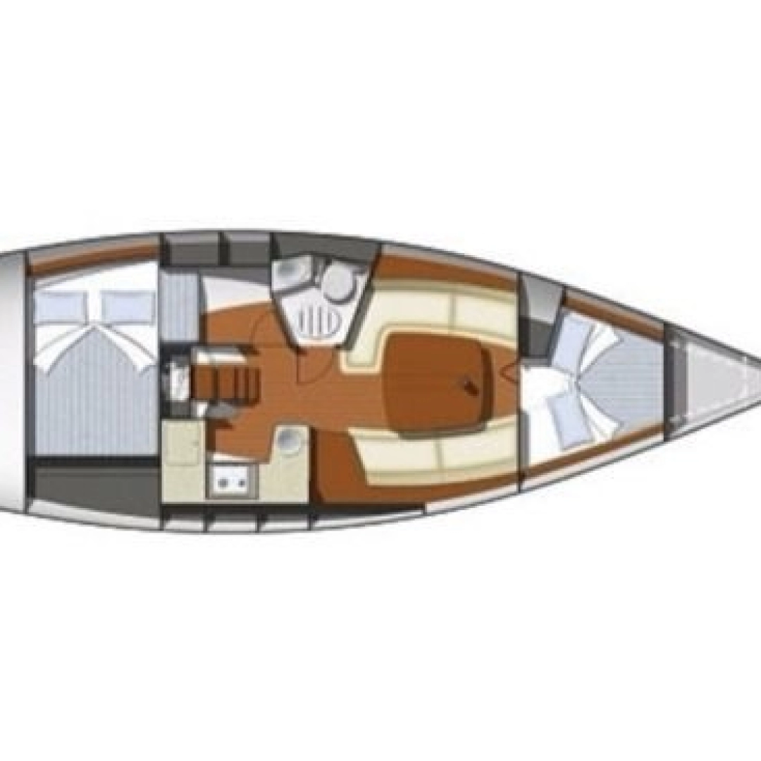 Hire Sailboat Jeanneau with a boat licence